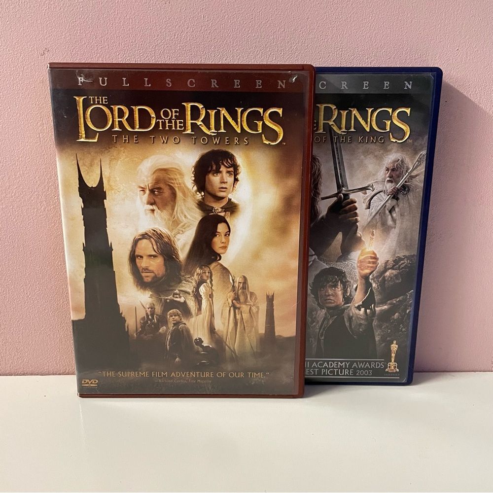 The Lord of the Rings: The Two Towers & The Return of the King DVD